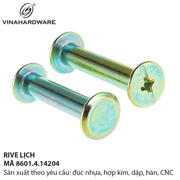 Rive lịch 8601.4.14204 – Xi mạ kẽm