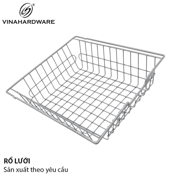 Rổ lưới Vinahardware, sơn xám - VNH07926