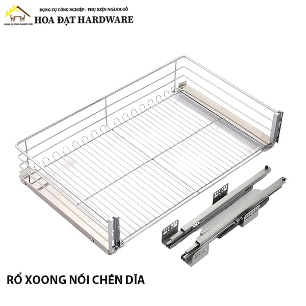 Giá bát xoong nồi ray âm ngăn kéo - 4100.4.02060