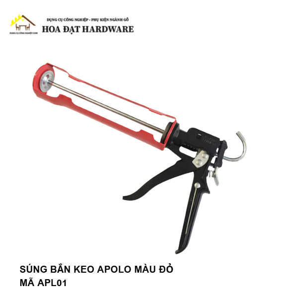 Súng Bắn Keo Apolo Màu Đỏ - Mã APL01