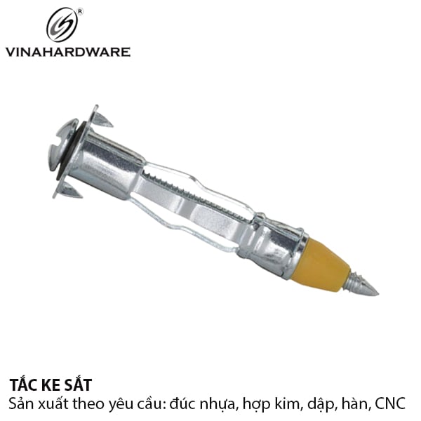 Tacke sắt nở xoè  Vinahardware màu trắng -TK760Z