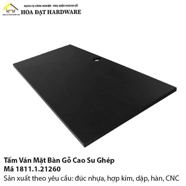 Tấm Ván Mặt Bàn Gỗ Cao Su Ghép – Mã 1811.1.21260