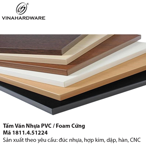 Tấm Ván Nhựa PVC / Foam Cứng – Mã 1811.4.51224