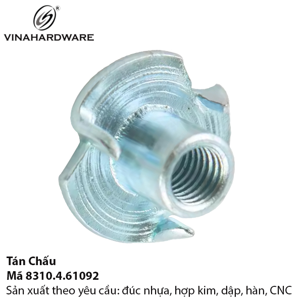 Tán Chấu 4 Chân Mạ Kẽm – Mã 8310.4.61092