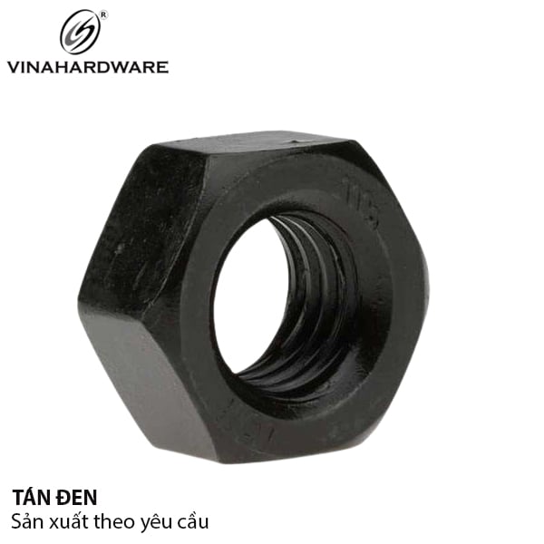 Tán lục giác thép đen - DN12BB