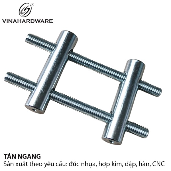 Bộ tán ngang 2 lỗ M8x60x11.8mm kèm tyren 8300.1.18874