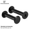 Rive lịch 4x8mm xẻ rãnh, màu đen RV508B