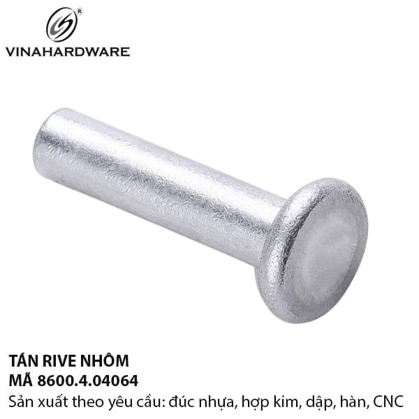 Rive nhôm đặc ruột - Mã 8600.4.04064