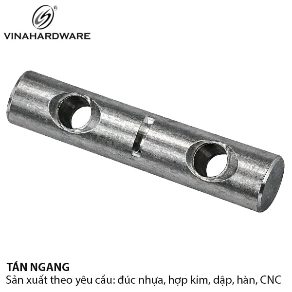 Tán ngang Vinahardware kích thước 16x40, phi 10, có gạch ở giữa, phôi 8300.1.06400