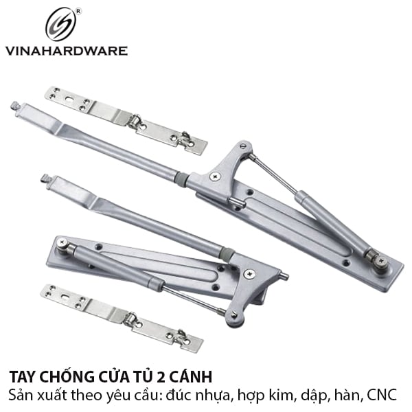 Tay nâng 2 cánh tủ Vinahardware - Mã 1802.2.93000