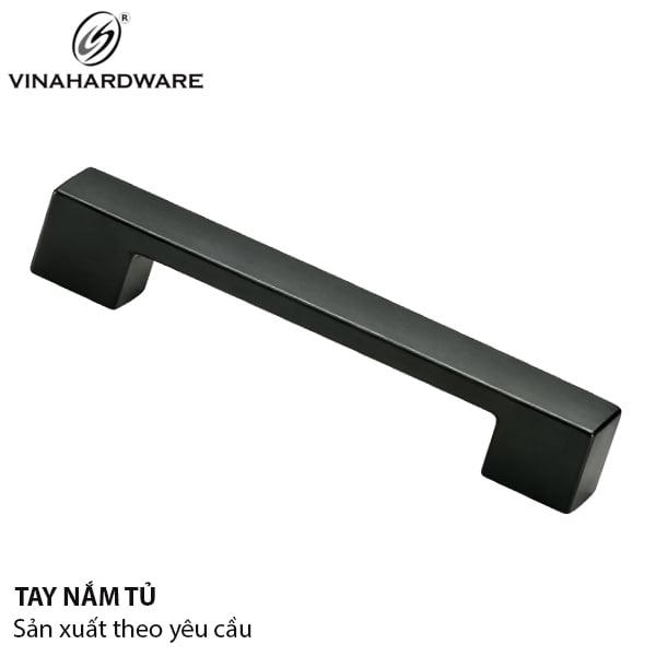 Tay nắm hợp kim, màu đen Vinahardware 1316.4.12160