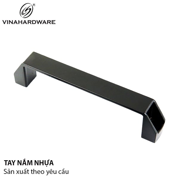 Tay nắm nhựa màu đen Vinahardware - HD2312D120