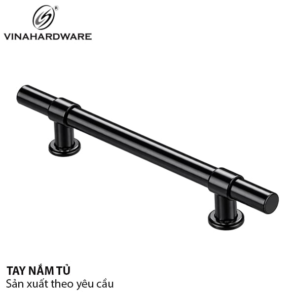 Tay nắm đũa bằng Atimon, Màu nikel đen - HD15096