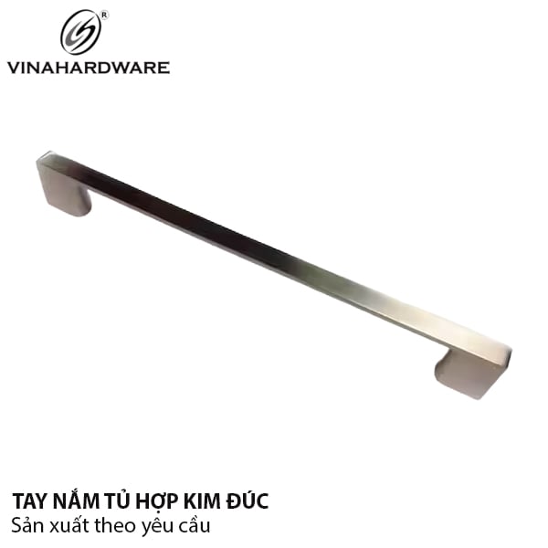 Tay nắm dài, màu nikel - HD0016N128