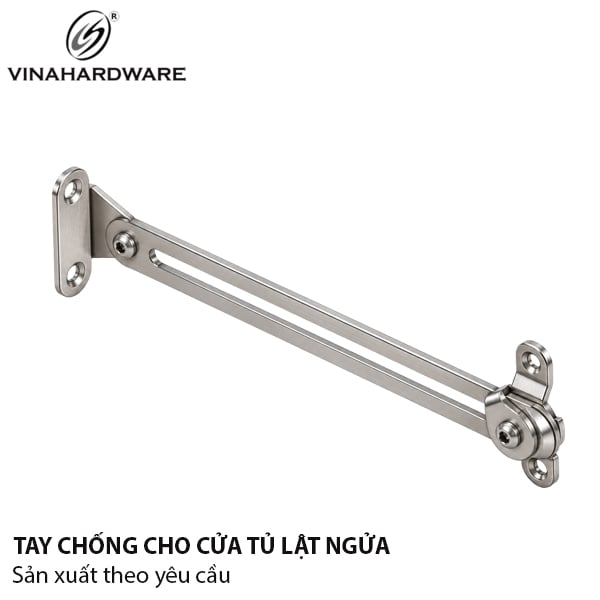 Tay nâng cánh tủ inox 201, 2x180mm Vinahardware - LD9390