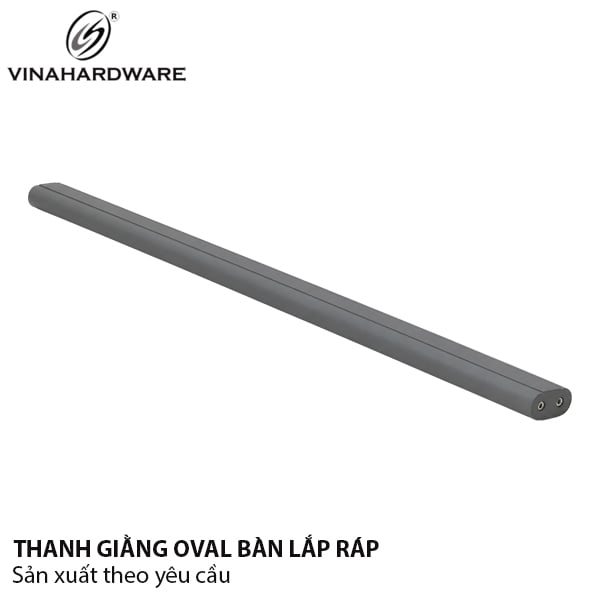 Giằng ngang oval 30x60mm dành cho bàn làm việc văn phòng lắp ráp 2100.1.12508