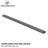 Giằng ngang oval 30x60mm dành cho bàn làm việc văn phòng lắp ráp 2100.1.12508