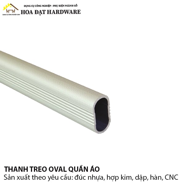Thanh treo nhôm quần áo Vinahardware - TTN1920HL