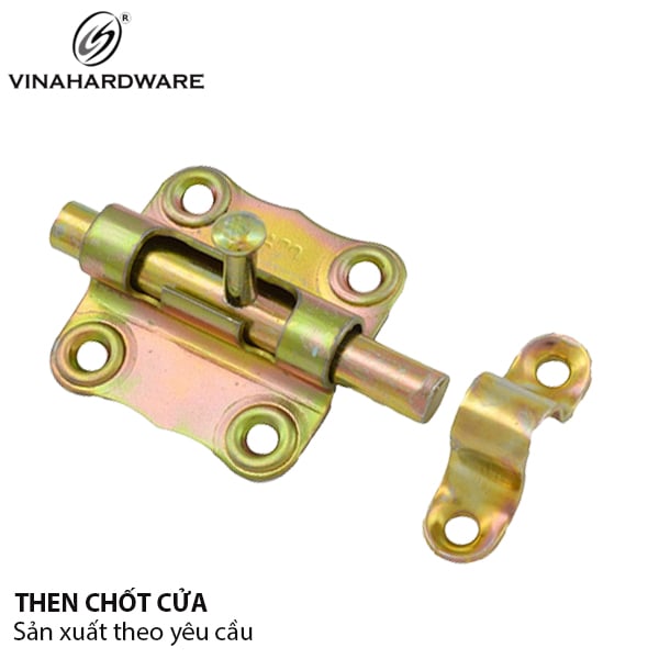 Chốt gài cửa Vinahardware loại 100mm, bảy màu- CCN100Z
