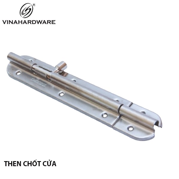 Chốt cửa Vinahardware dài 150mm, inox SUS201 DC150I