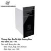 Thùng gạo mặt kính đen rộng 250mm - 4200.4.06250