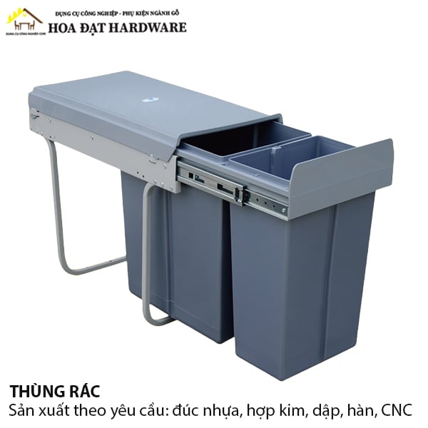 Thùng rác đôi, cánh kéo 4300.4.33194