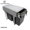 Thùng đựng rác âm tủ 4300.2.97002