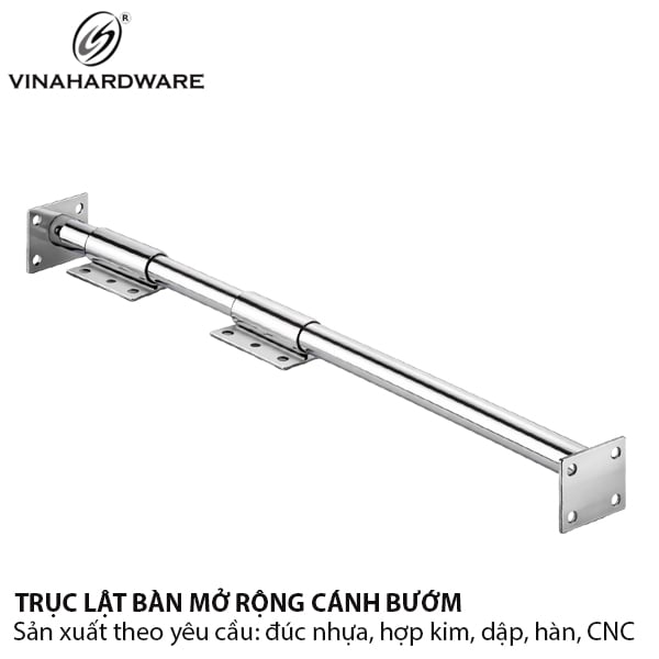 Thanh xoay Vinahardware cho bàn mở rộng cánh bướm 1163.1.68016