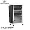 Tủ sắt hai tầng thiết kế sạc máy tính bảng, có ngăn chứa tầng dưới Vinahardware - VNH092261