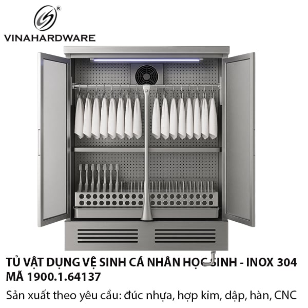 Tủ dụng cụ vệ sinh răng miệng dành cho trường học - Mã 1900.1.64137