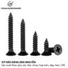 Vít đầu bằng răng nhuyễn M3, màu đen - ZS0315B