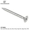 Vít đầu bằng ren nhuyễn Vinahardware loại M2, M4, màu niken