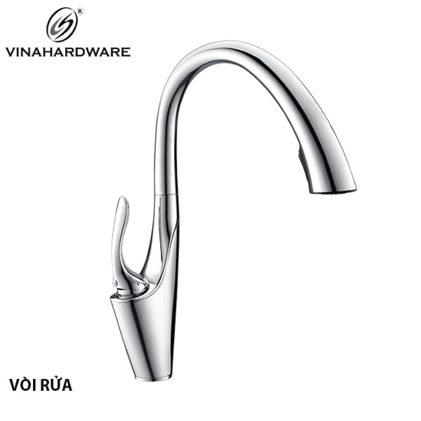 Vòi nước rửa hợp kim đồng mạ crom - 4200.2.00223