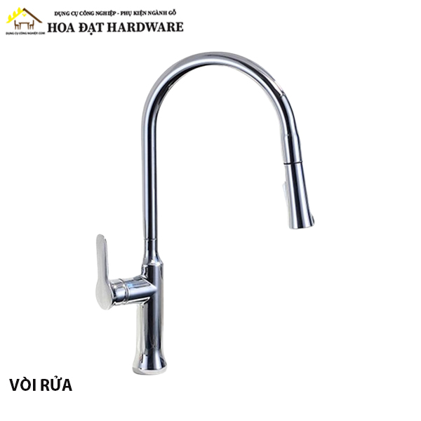 Vòi nước inox 304 bóng gương 4200.4.98250