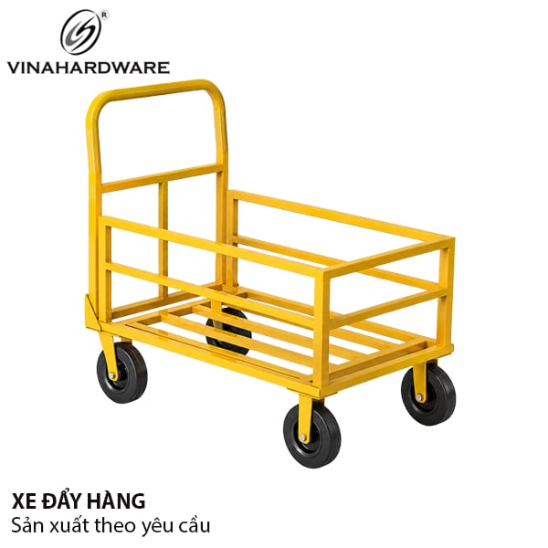 Xe đẩy hàng Vinahardware, màu vàng - VNH7012V