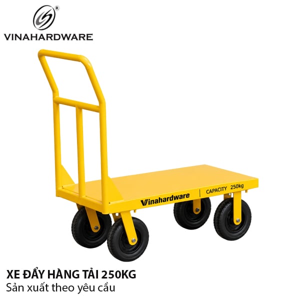 Xe đẩy hàng công nghiệp tải 250kg Vinahardware - 1410.1.800450