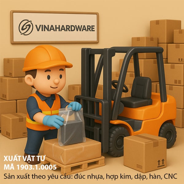 Công đoạn 1903.1.0005 — Lấy Vật Tư / Xuất Vật Tư