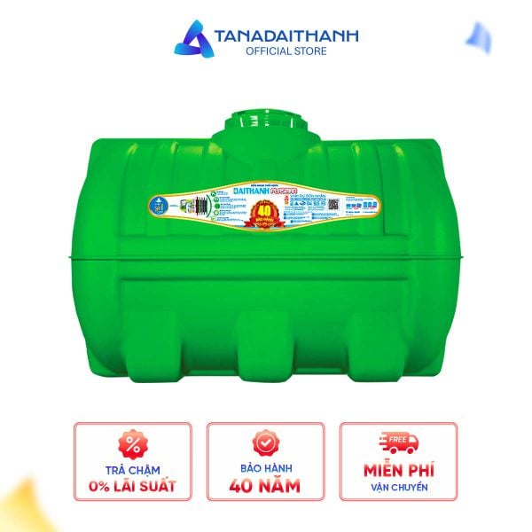 Bồn nhựa Đại Thành Plasman 1000L Ngang