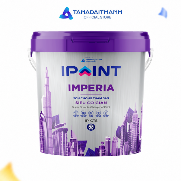 Sơn chống thấm sàn siêu co giãn Imperia