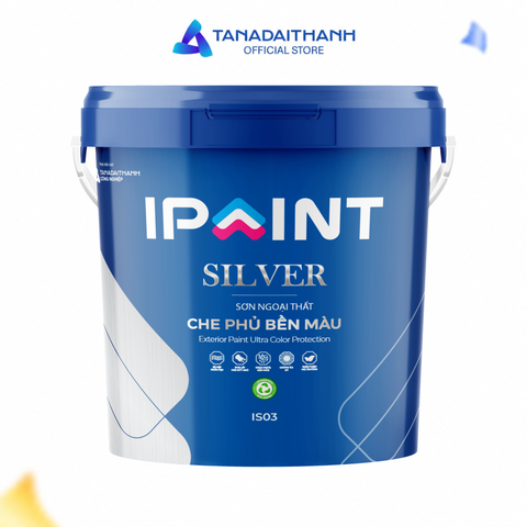 Sơn ngoại thất che phủ bền màu Silver