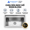 Chậu rửa inox 1 hố cao cấp Rossi RL310H