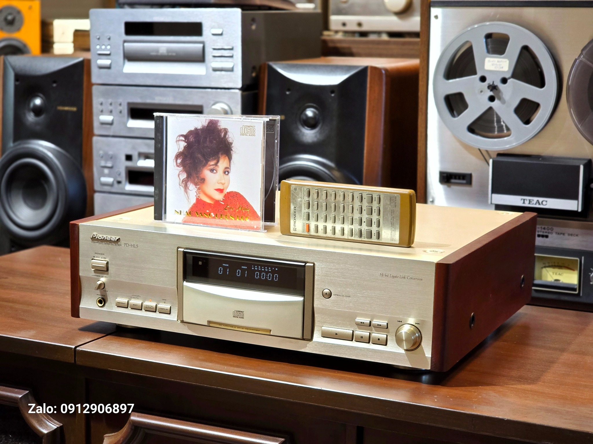 Đầu CD Nhật PIONEER PD HL5 khay đĩa ngược độc đáo - Yến Âm Thanh