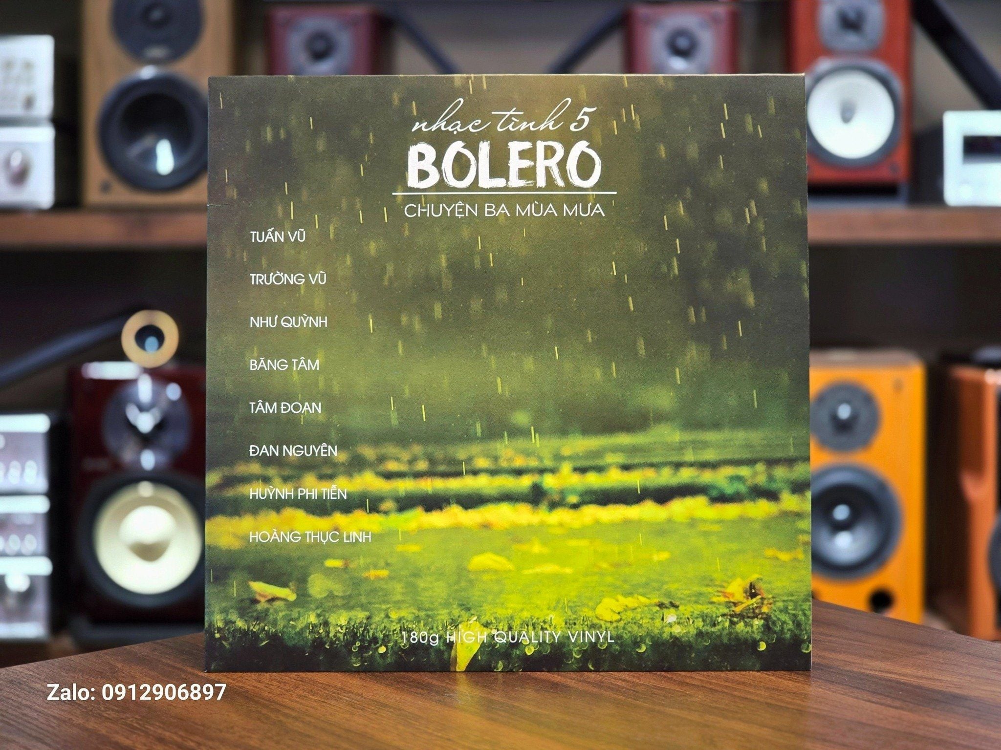 ĐĨA THAN: NHẠC TÌNH BOLERO 5 - CHUYỆN BA MÙA MƯA