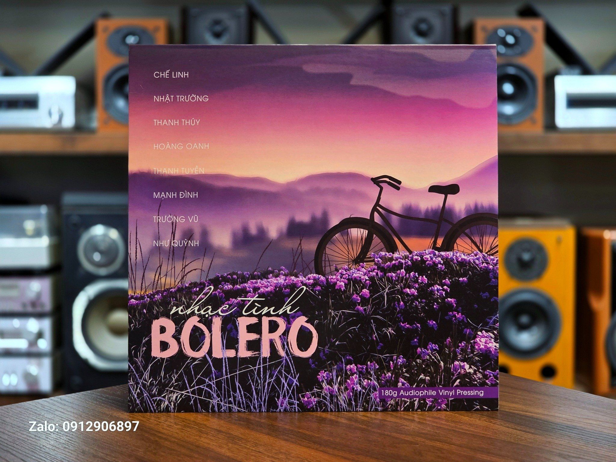 ĐĨA THAN: NHẠC TÌNH BOLERO 1 - LP THỬ LOA 