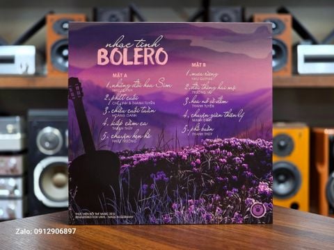  ĐĨA THAN: NHẠC TÌNH BOLERO 1 - LP THỬ LOA 