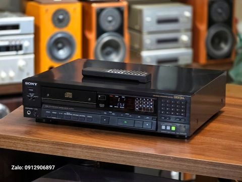  ĐẦU CD NHẬT: SONY CDP 333ESD - CHẤT CHƠI TỪ NĂM 1986 