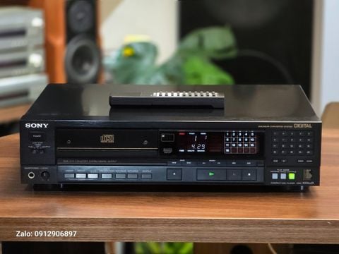  ĐẦU CD NHẬT: SONY CDP 333ESD - CHẤT CHƠI TỪ NĂM 1986 