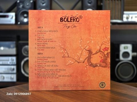  ĐĨA THAN: TÚY CA - NHẠC TÌNH BOLERO 6 
