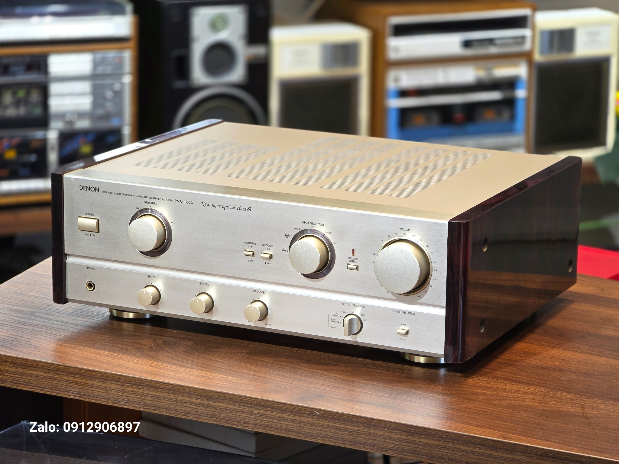 Ampli Nhật DENON PMA 1000G đẹp nguyên bản - đơn giản mà chất – Dàn