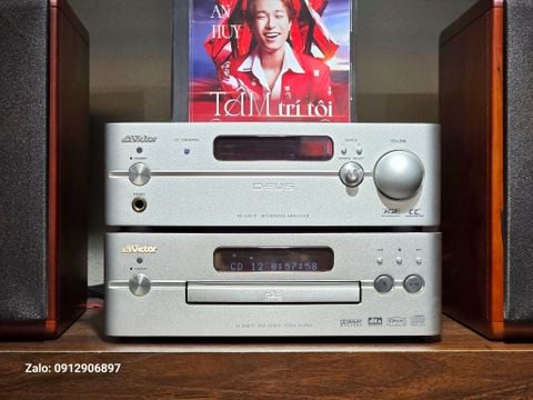  DÀN TRUNG: VICTOR EX A10 LOA MÀNG GỖ ANH ĐÀO TẨM RƯỢU SAKE 